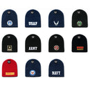 1 Dozen Embroidered Military Short Beanies Knit Caps Hats Wholesale Lots-Serve The Flag 1 image