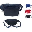 1 Dozen Fanny Pack Man Purse Travel Pouch Bag Money Holder 3 Pockets 42inch Wholesale Bulk-Serve The Flag 2 image