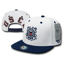 1 Dozen Jumbo Back series 2 Two Tone Air Force Navy Marines Coast Guard Hats Caps-Serve The Flag 5 image
