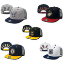 1 Dozen Jumbo Back series 2 Two Tone Air Force Navy Marines Coast Guard Hats Caps-Serve The Flag 2 image