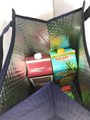 1 Dozen Large Big Thermo Insulated Reusable Grocery Shopping Tote Bags Lunch Cooler Box Wholesale Bulk-Serve The Flag 11 image