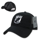 1 Dozen 6 Panel Relaxed Trucker Cotton Military Low Crown Caps Hats Wholesale Lots!!-Serve The Flag 6 image