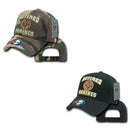 1 Dozen Military Retired Marines Corps Veteran Vet Baseball Hats Caps Wholesale-Serve The Flag 1 image
