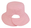 1 Dozen Ponytail Reversible Bucket Caps Hats Ramie Cotton Wholesale Bulk-Serve The Flag 3 image