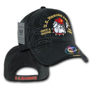 1 Dozen Shadow Embroidery US Military Vet Army Air Force Navy Marines Hats Caps-Serve The Flag 5 image