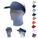 1 Dozen Visors Sun Plain Hat Sports Cap Cotton Golf Tennis Beach Summer Women Men Kids Wholesale Bulk-Serve The Flag 2 image