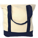 10 Lot Large 20inch Grocery Shopping Beach Totes Bags Reusable Zippered Cotton Canvas Wholesale-Serve The Flag 7 image