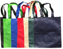 2 Dozen Grocery Shopping Tote Bags Recycled Eco Friendly Wholesale Bulk 15inch-Serve The Flag 13 image