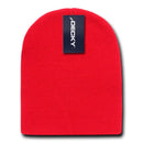 2 Pack Classic Decky Beanies Uncuffed Short Acrylic Skull Warm Winter Unisex-Serve The Flag 13 image