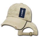 50 Lot Decky Vintage Frayed Washed Vintage Worn Look Polo 6 Panel Dad Hats Caps-Serve The Flag 8 image