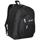 Everest mid-size Double Compartment Backpack with cargo room.  1 image
