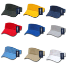 DECKY Kids Size 100% Cotton Visors Sports Beach Outdoors Boys Girls Hook & Loop, Youth Hats, Decky, buddhablessu 3 image