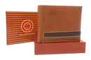 Casaba Genuine Leather Bifold Wallets Cash Slots ID Coin Key Pocket Mens Womens-Serve The Flag 50 image