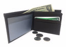 Casaba Genuine Leather Bifold Wallets Cash Slots ID Coin Key Pocket Mens Womens-Serve The Flag 18 image