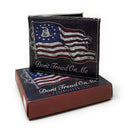 USA Patriotic Bifold Wallets In Gift Box Mens Womens Youth-UNCATEGORIZED-Empire Cove-LIM-VL527-DON'T_TREAD_ON_ME-Casaba Shop 4 image
