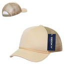 Decky Solid Two Tone 5 Panel Kids Foam Trucker Hats Caps Unisex-Serve The Flag 50 image