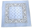 Cotton Bandanas Double Sided Paisley Print Cloth Scarf Face Mask Covering Washable-Serve The Flag 11 image