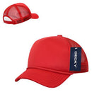 Decky Solid Two Tone 5 Panel Kids Foam Trucker Hats Caps Unisex-Serve The Flag 60 image