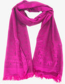 Casaba Womens Royal Elegant Formal Silk Feel Scarves Scarf Shawl Light Wrap-Serve The Flag 20 image