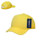 Decky Solid Two Tone 5 Panel Kids Foam Trucker Hats Caps Unisex-Serve The Flag 66 image