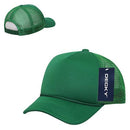 Decky Solid Two Tone 5 Panel Kids Foam Trucker Hats Caps Unisex-Serve The Flag 48 image