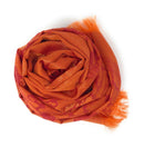 Casaba Womens Royal Elegant Formal Silk Feel Scarves Scarf Shawl Light Wrap-Serve The Flag 15 image
