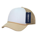 Decky Solid Two Tone 5 Panel Kids Foam Trucker Hats Caps Unisex-Serve The Flag 17 image