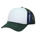 Decky Solid Two Tone 5 Panel Kids Foam Trucker Hats Caps Unisex-Serve The Flag 11 image