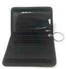 1 Dozen Slim Wallet Double ID Holder w/ Keys Ring Coin Pocket Wholesale Bulk-Serve The Flag 5 image