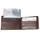 Casaba Genuine Leather Bifold Wallets Cash Slots ID Coin Key Pocket Mens Womens-Serve The Flag 23 image