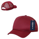 Decky Solid Two Tone 5 Panel Kids Foam Trucker Hats Caps Unisex-Serve The Flag 40 image