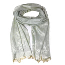 Casaba Womens Royal Elegant Formal Silk Feel Scarves Scarf Shawl Light Wrap-Serve The Flag 9 image