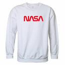 NASA Official Text Logo Crewneck Sweatshirts Sweaters Unisex-Serve The Flag 3 image
