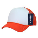 Decky Solid Two Tone 5 Panel Kids Foam Trucker Hats Caps Unisex-Serve The Flag 21 image