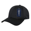 Decky Mesh Jersey Flex Structured Dad Baseball Hats Caps Unisex-Serve The Flag 11 image
