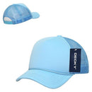 Decky Solid Two Tone 5 Panel Kids Foam Trucker Hats Caps Unisex-Serve The Flag 64 image