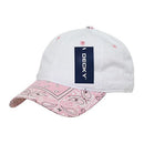 Decky Trendy Paisley Bandanna Polo 6 Panel Baseball Snapbacks Hats Caps Unisex-Serve The Flag 14 image
