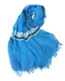 Casaba Striped Print Designer Womens Scarves Scarf Shawl Lightweight Sheer Wrap-Serve The Flag 19 image