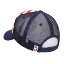 Rapid Dominance USA American Flag Graphic Foam Mesh Trucker Dad Caps Hats-Serve The Flag 3 image