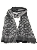 Casaba Womens Royal Elegant Formal Silk Feel Scarves Scarf Shawl Light Wrap-Serve The Flag 10 image