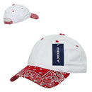 Decky Trendy Paisley Bandanna Polo 6 Panel Baseball Snapbacks Hats Caps Unisex-Serve The Flag 21 image