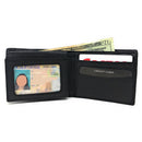 Belano RFID Blocking Real Leather Bifold Wallets for Cards ID with Box Men Women-Serve The Flag 36 image