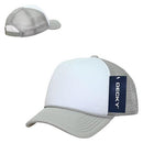 Decky Solid Two Tone 5 Panel Kids Foam Trucker Hats Caps Unisex-Serve The Flag 47 image