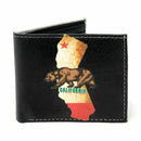California Cali Bear Bifold Wallets In Gift Box Mens Womens Kids-Wallets-Empire Cove-Star-Casaba Shop 16 image
