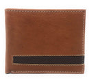 Casaba Genuine Leather Bifold Wallets Cash Slots ID Coin Key Pocket Mens Womens-Serve The Flag 49 image