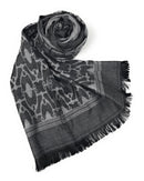 Casaba Womens Royal Elegant Formal Silk Feel Scarves Scarf Shawl Light Wrap-Serve The Flag 26 image