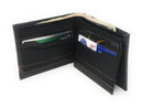 Casaba Genuine Leather Bifold Wallets Cash Slots ID Coin Key Pocket Mens Womens-Serve The Flag 44 image