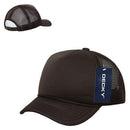 Decky Solid Two Tone 5 Panel Kids Foam Trucker Hats Caps Unisex-Serve The Flag 38 image