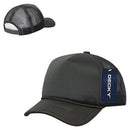 Decky Solid Two Tone 5 Panel Kids Foam Trucker Hats Caps Unisex-Serve The Flag 42 image