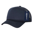 Decky Solid Two Tone 5 Panel Kids Foam Trucker Hats Caps Unisex-Serve The Flag 18 image